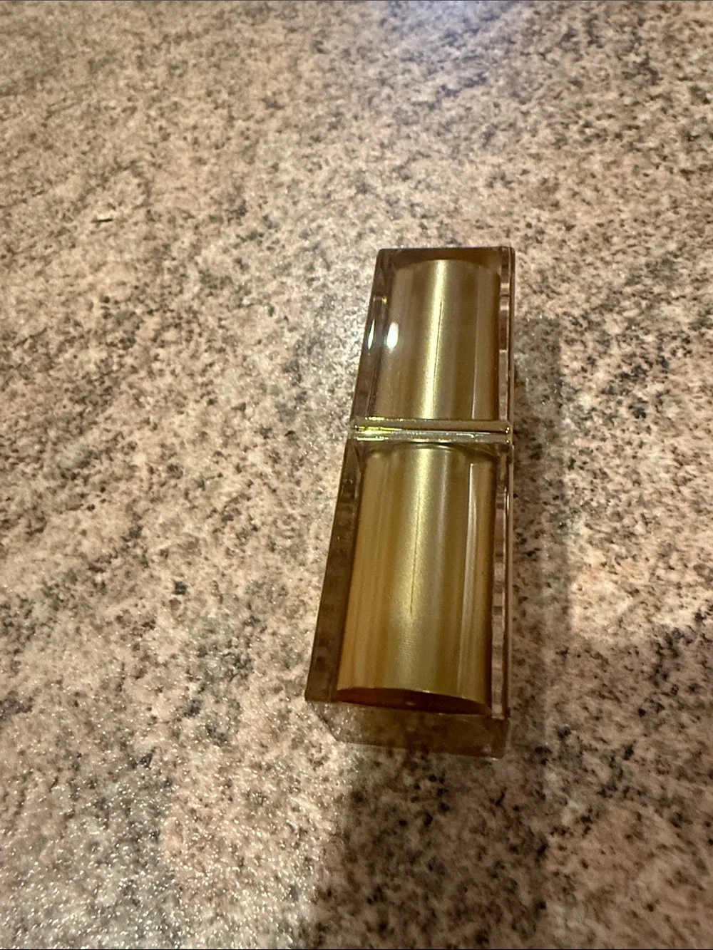 Clear Jelly Lipstick in Gold Case